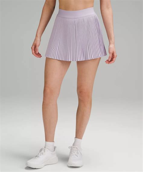 lululemon pleated tennis skirt